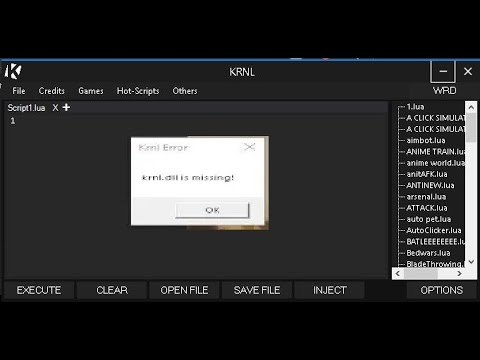 How to Fix KRNL DLL is Missing?