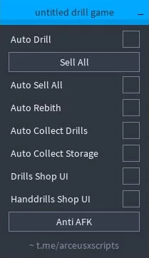 Script untitled drill game
